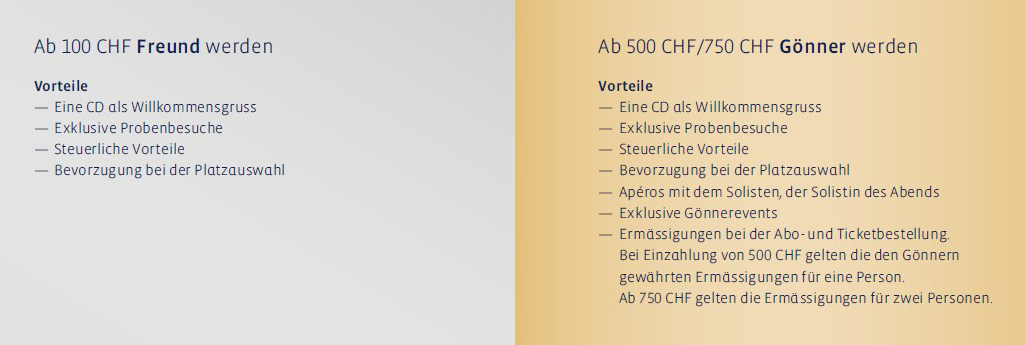 Freunde und Gönner