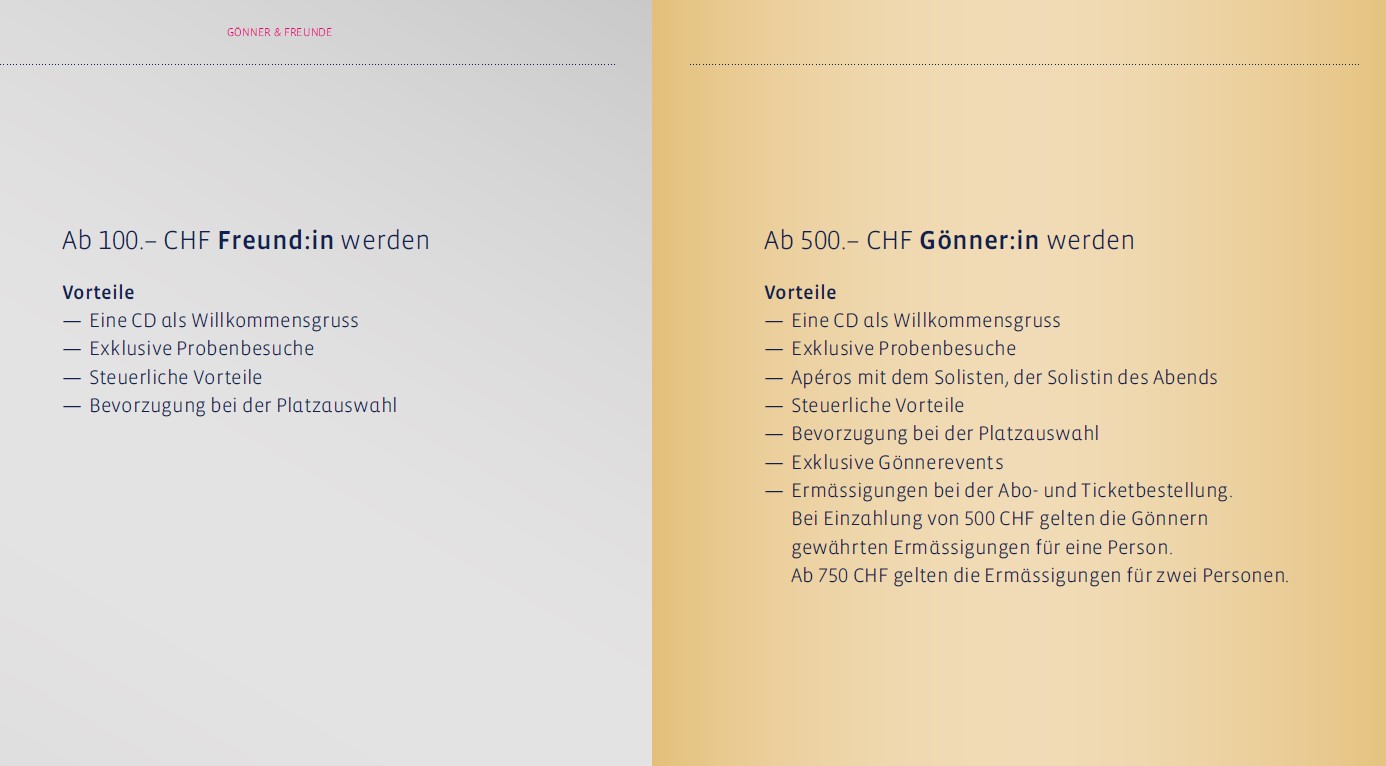 Freunde und Gönner